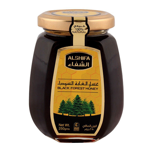 http://atiyasfreshfarm.com/storage/photos/1/Products/Grocery/Alshifa Black Forest Honey 250gm.png